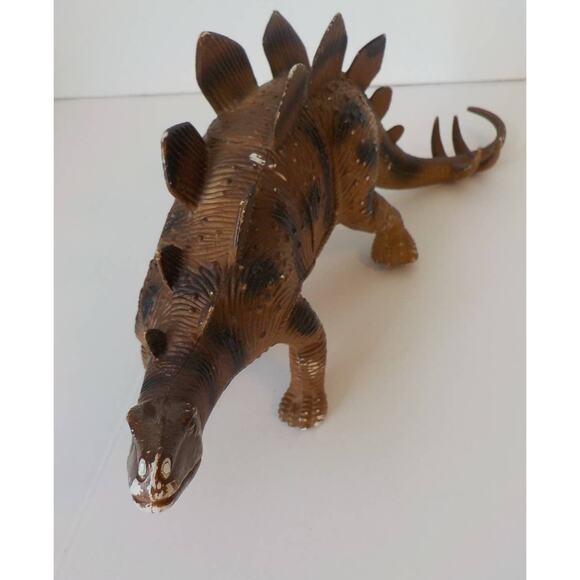 Vintage Lot of 5 Medium Size Toy Dinosaur Bundle Preowned Good Condition 90s - Picture 7 of 8